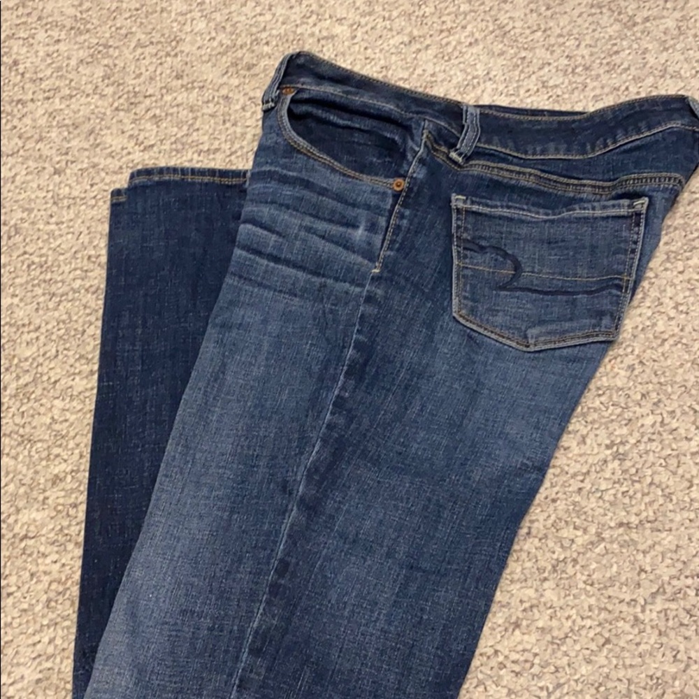 American Eagle, super stretch, skinny, 10 long